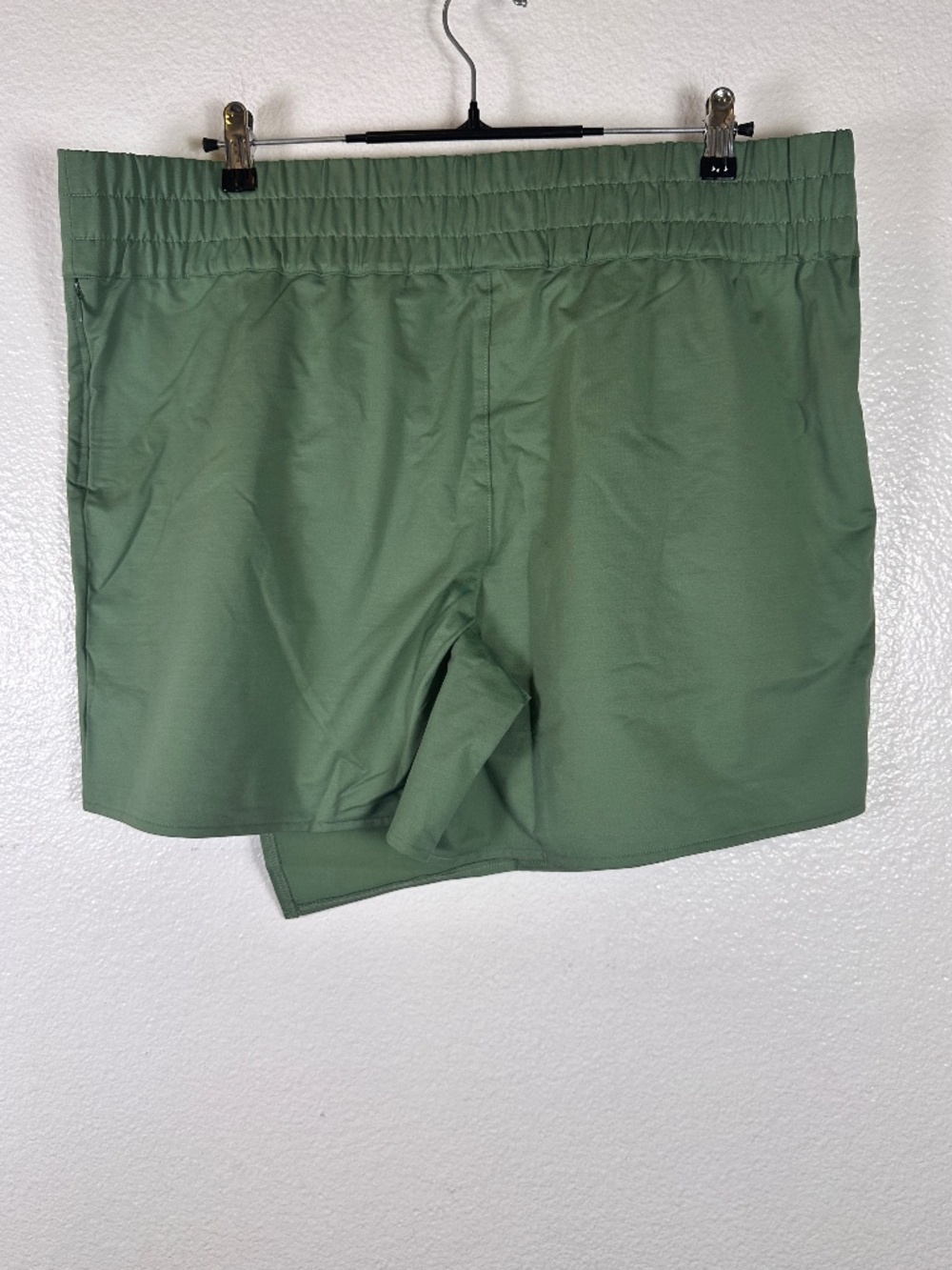 Studio Park Olive Green Asymmetrical Skort. Sz XL.